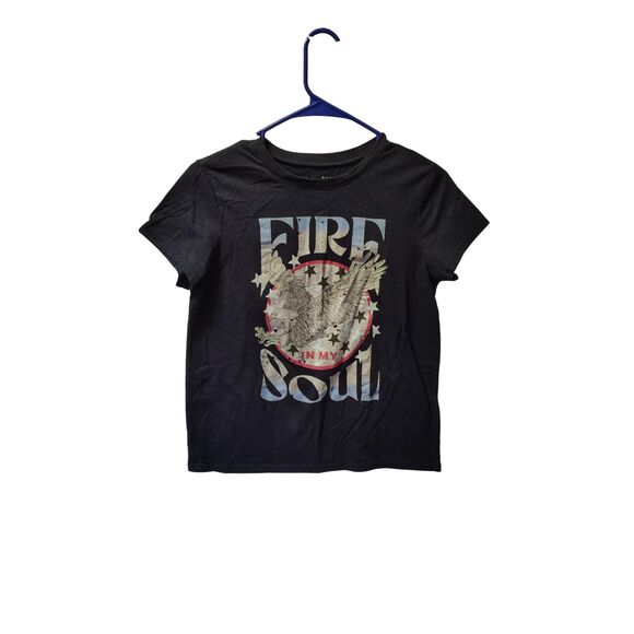 Wound Up Medium Navy Blue Graphic T-Shirt - Picture 1 of 5